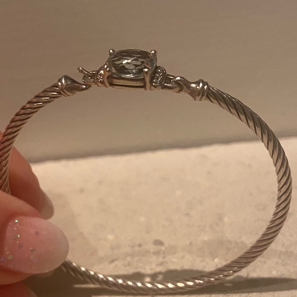 David Yurman Prasiolite and Diamond Bracelet rare find! - Picture 6 of 11